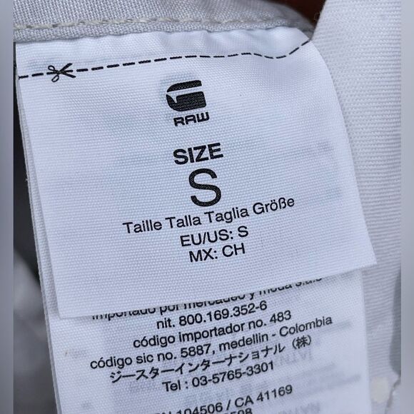 Gstar Ospak Deconstructed Splatter Overshirt small - Picture 11 of 16